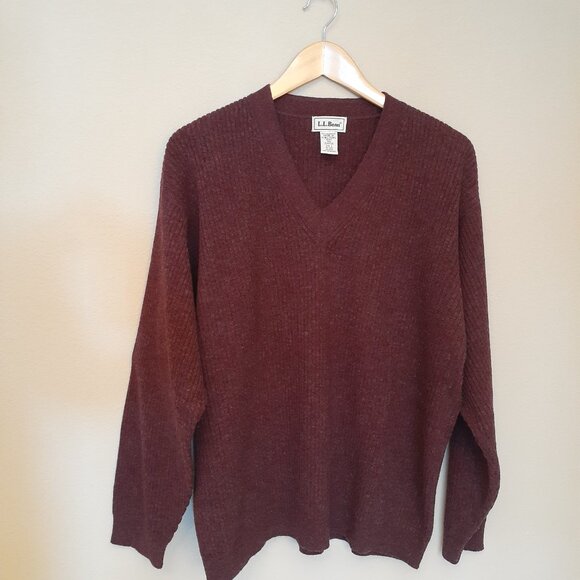 L.L. Bean Lambswool Sweater - Picture 1 of 10